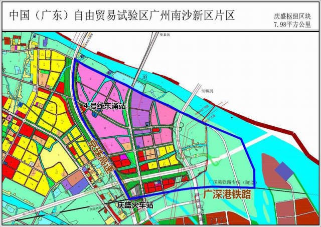 width=640 height=902 src=/sites/default/files/upload/content/2015-04/20150421193451168890.jpg /></div>
<div >粤港澳融合发展试验区<br />四至范围:南沙枢纽区块10平方公里,东至龙穴南水道,南至深茂通道,西至灵新大道,北至三镇大道。</p>
<p>庆盛枢纽区块</div>
<div style=text-align: center><img alt=